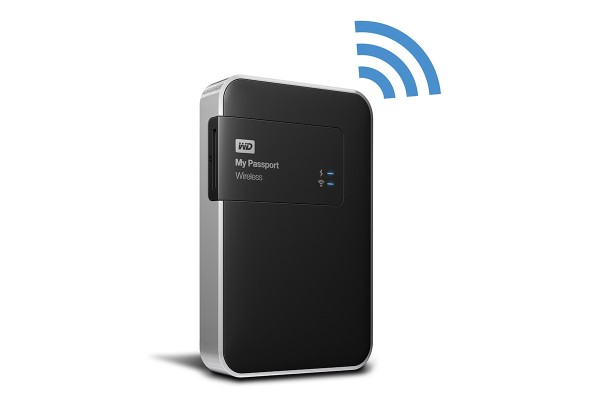 WD 500GB My Passport Wireless Portable External Hard Drive - WIFI USB 3.0 -  WDBLJT5000ABK-PESN